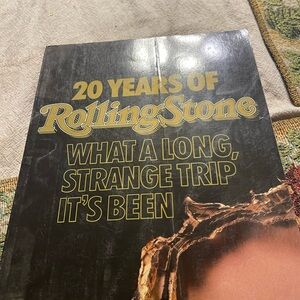 The Rolling Stones 20 Years Book - Black and Gold